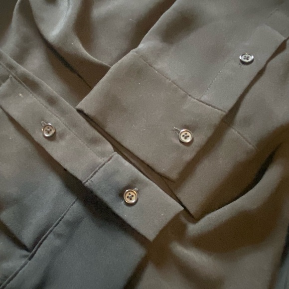 Elegant Black Wrap Dress, No Brand Tag. Approx Sz 16 - Picture 14 of 14